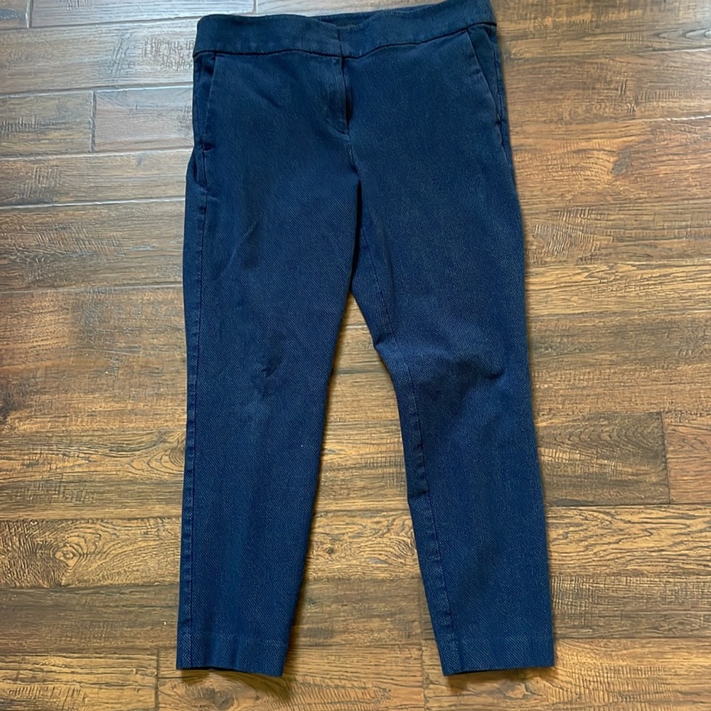 LOFT Marissa navy sz 8 slacks